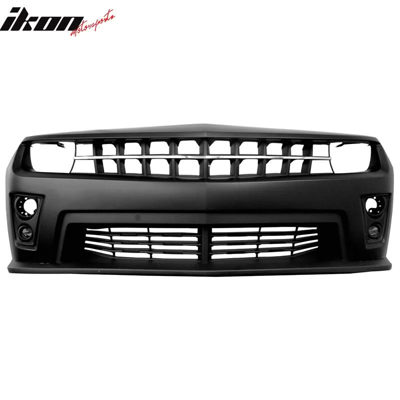 2010-2013 Chevy Camaro ZL1 Style Front Bumper Cover Kit Unpainted PP - Image 3