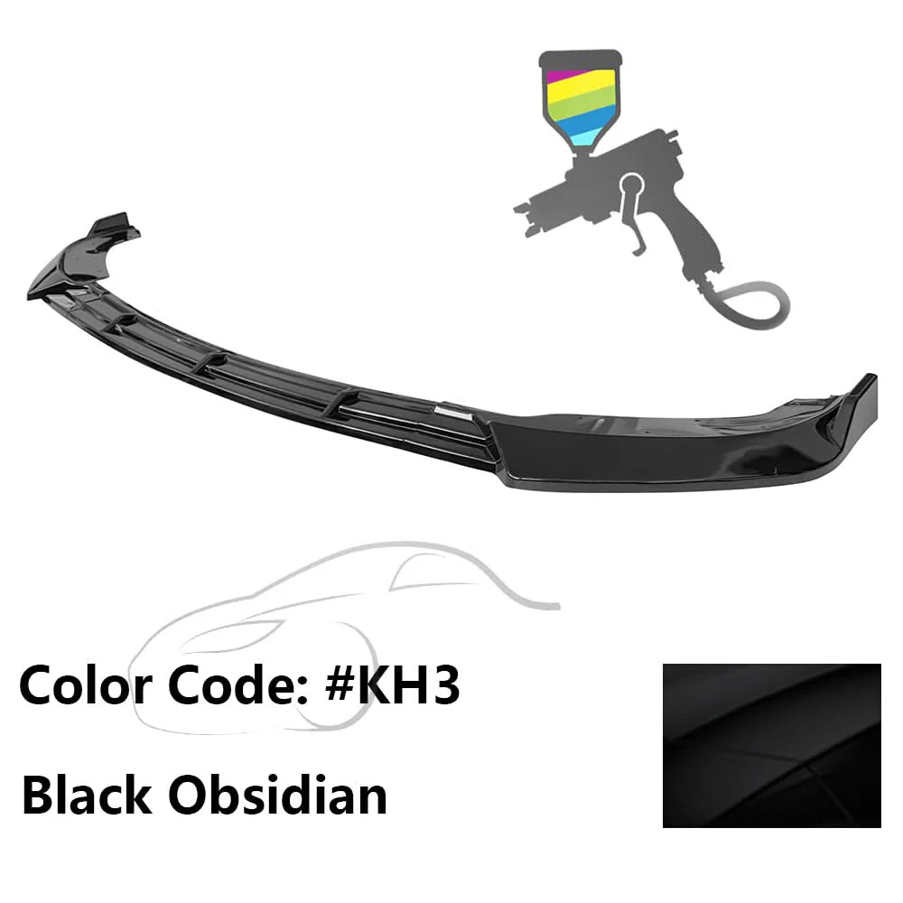 2010-2013 Infiniti G37 Sedan IKON 3PC Front Bumper Lip PP - Image 12