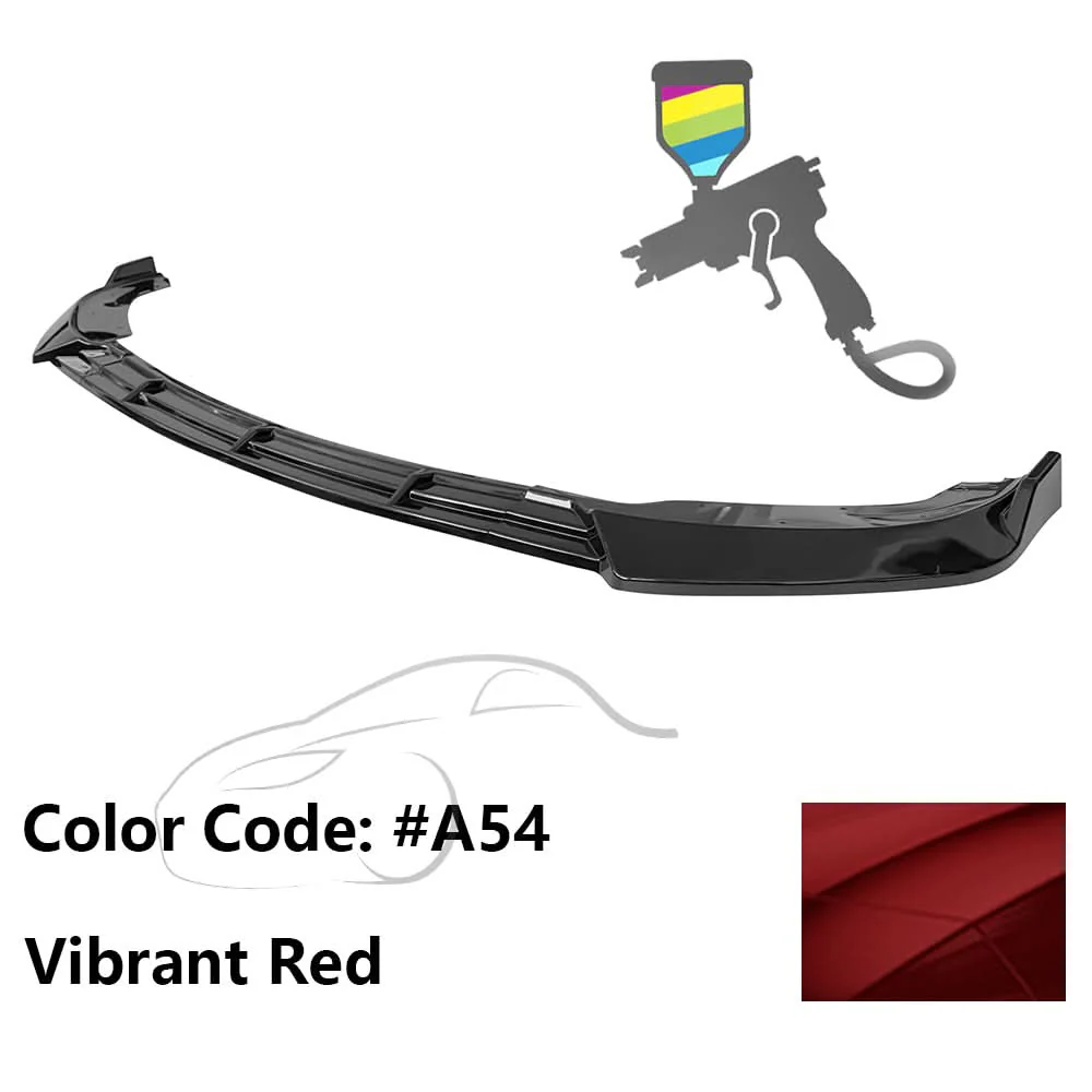 2010-2013 Infiniti G37 Sedan IKON 3PC Front Bumper Lip PP - Image 6