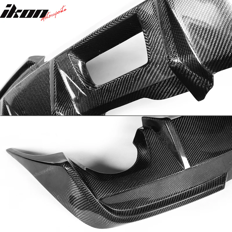 2010-2013 Infiniti G37 V36 JC Rear Bumper Lip Diffuser Carbon Fiber - Image 6