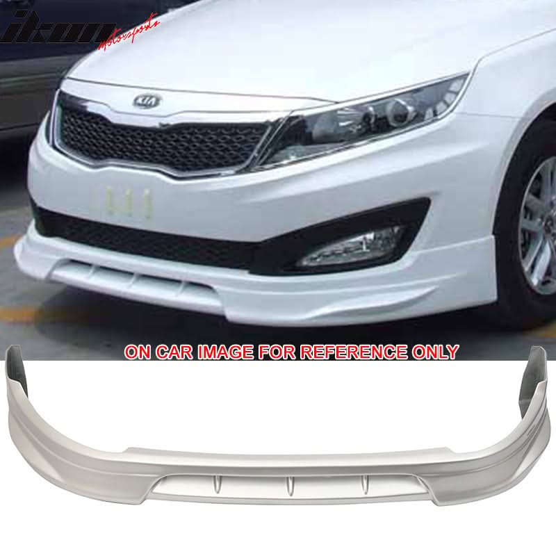 2010-2013 Kia Optima K5 DS Style Front Bumper Lip Chin Spoiler - Image 3
