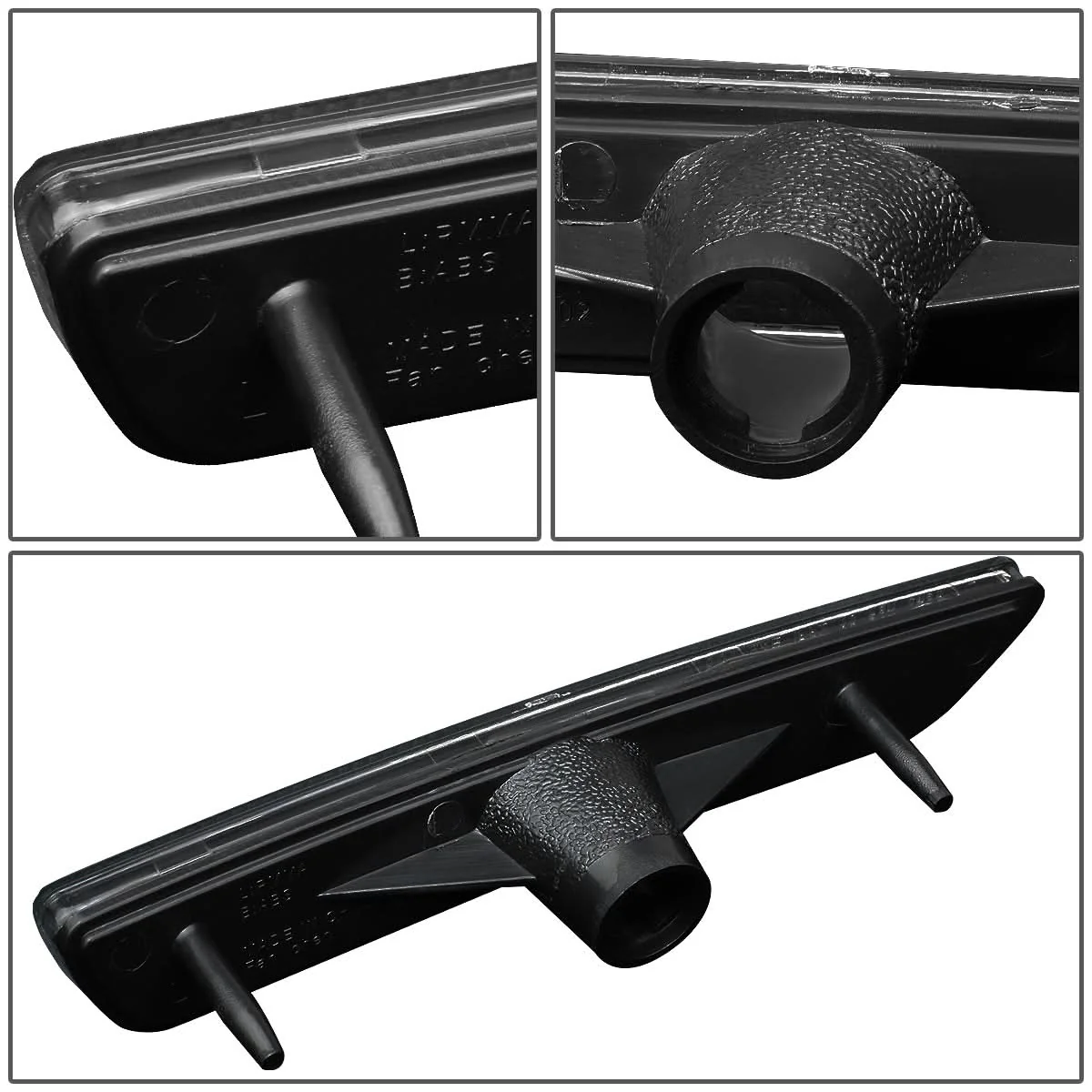 2010-2014 Ford Mustang Black Bumper Lights - Image 4