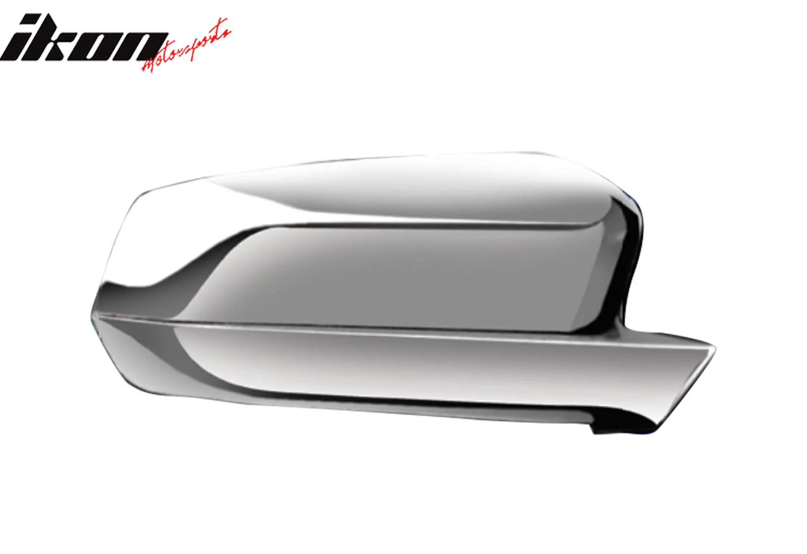 2010-2014 Ford Mustang Chrome 2PCS Side Rearview Mirror Cover Cap ABS - Image 2
