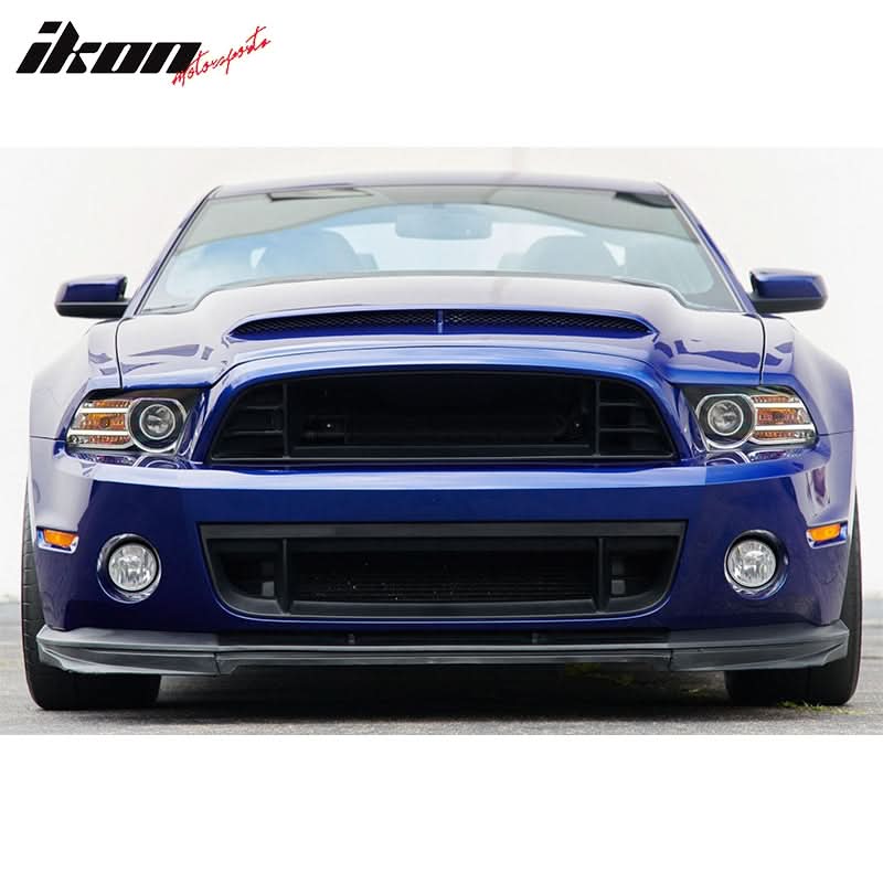 2010-2014 Ford Mustang GT500 Front Lip OE Style 3PC Splitter - Image 2