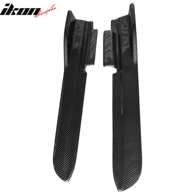 2010-2014 Ford Mustang LS Style Rear Bumper Lip Apron PP 2PC - Image 7