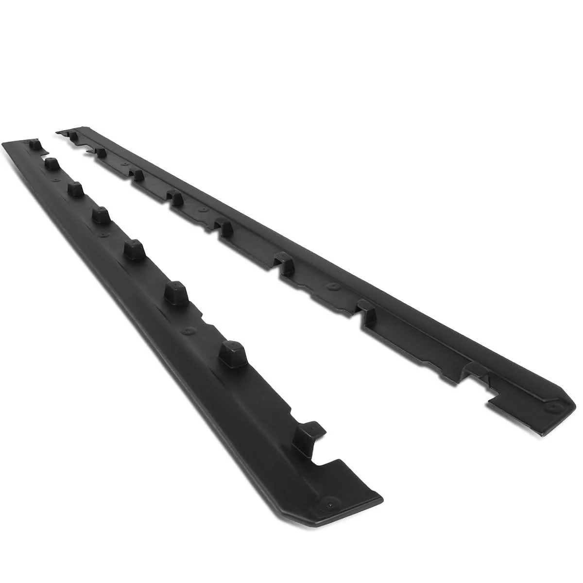 2010-2014 Ford Mustang RP Style Side Skirts - Matte Black - Image 2