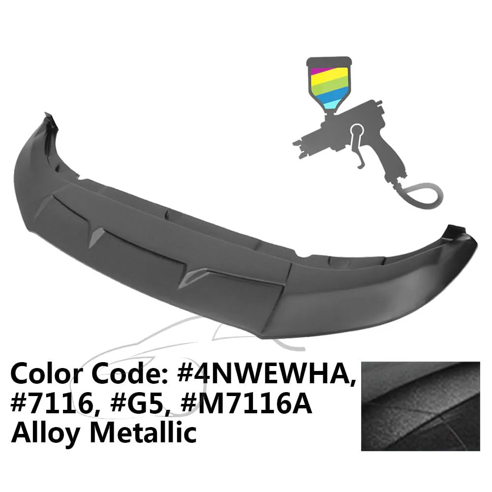 2010-2014 Ford Mustang Shelby GT500 OEM Style Painted Front Bumper Lip - Image 16