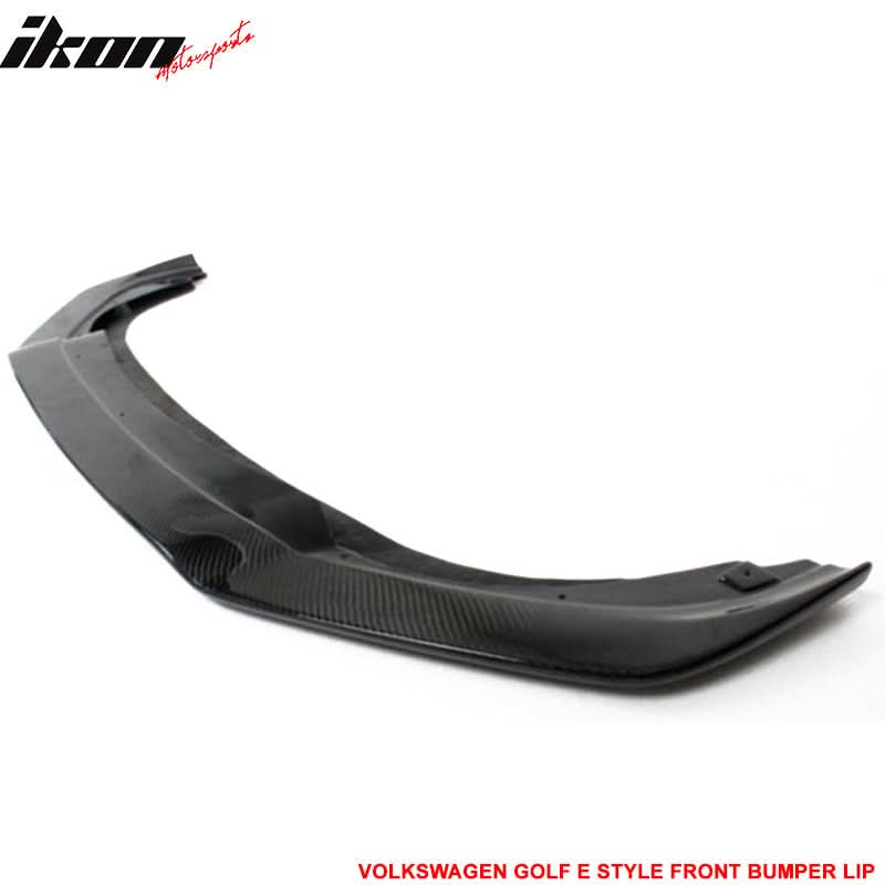 2010-2014 Volkswagen Golf 6 R20 DP Style Front  Lip Carbon Fiber - Image 4