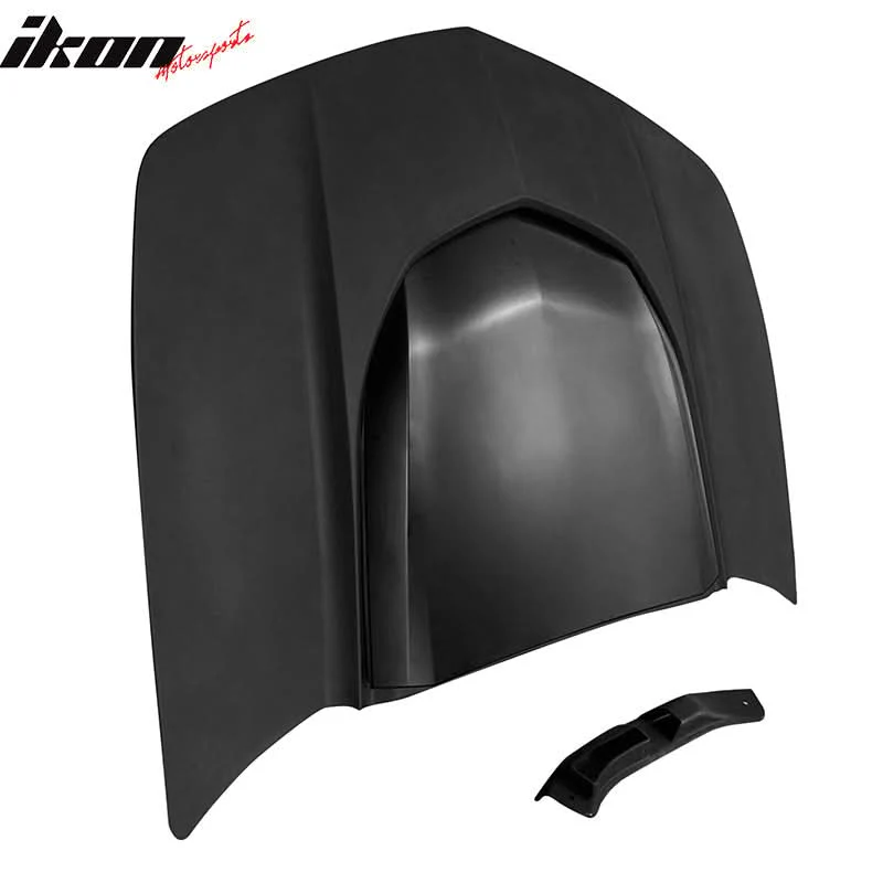 2010-2015 Chevrolet Camaro ZL1 Black Front Bumper Car Hood Aluminum - Image 6