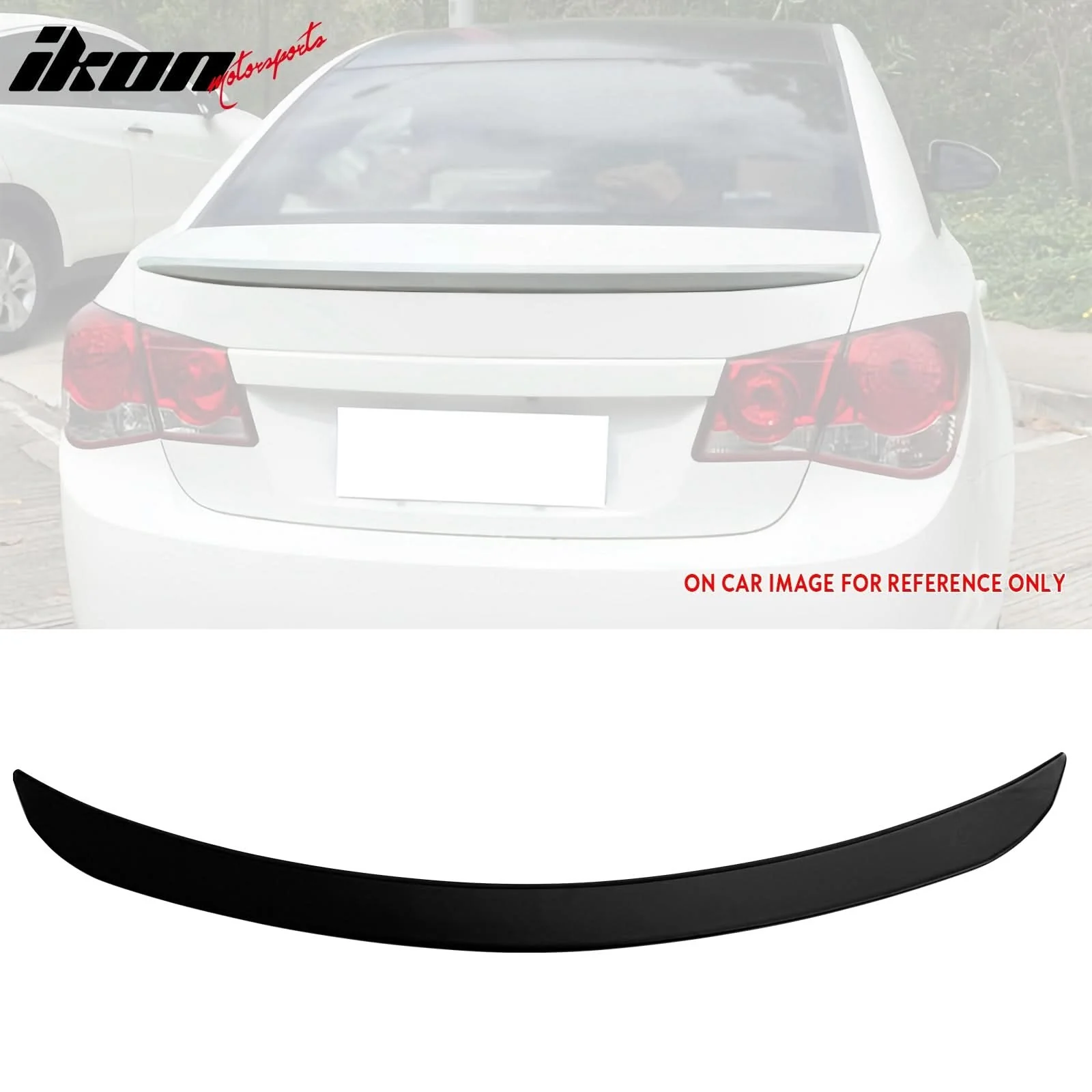 2010-2015 Chevrolet Cruze OE Style Trunk Spoiler Wing ABS - Image 11