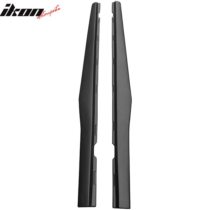 2010-2015 Chevy Camaro Ikon Style Add On Side Skirts Rocker Panel PP - Image 4
