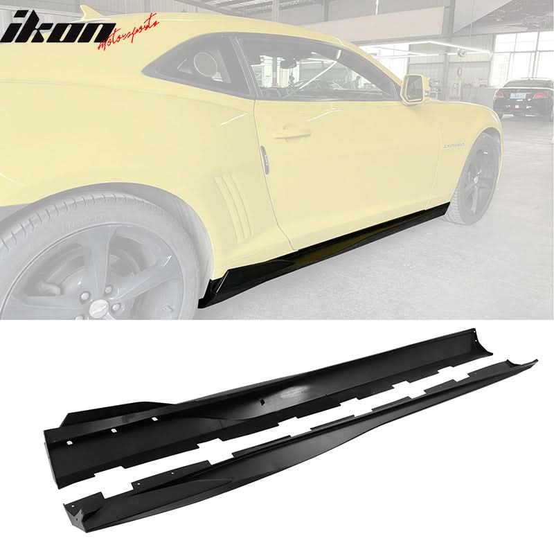 2010-2015 Chevy Camaro IKON V2 Style Side Skirts Panel PP - Image 13
