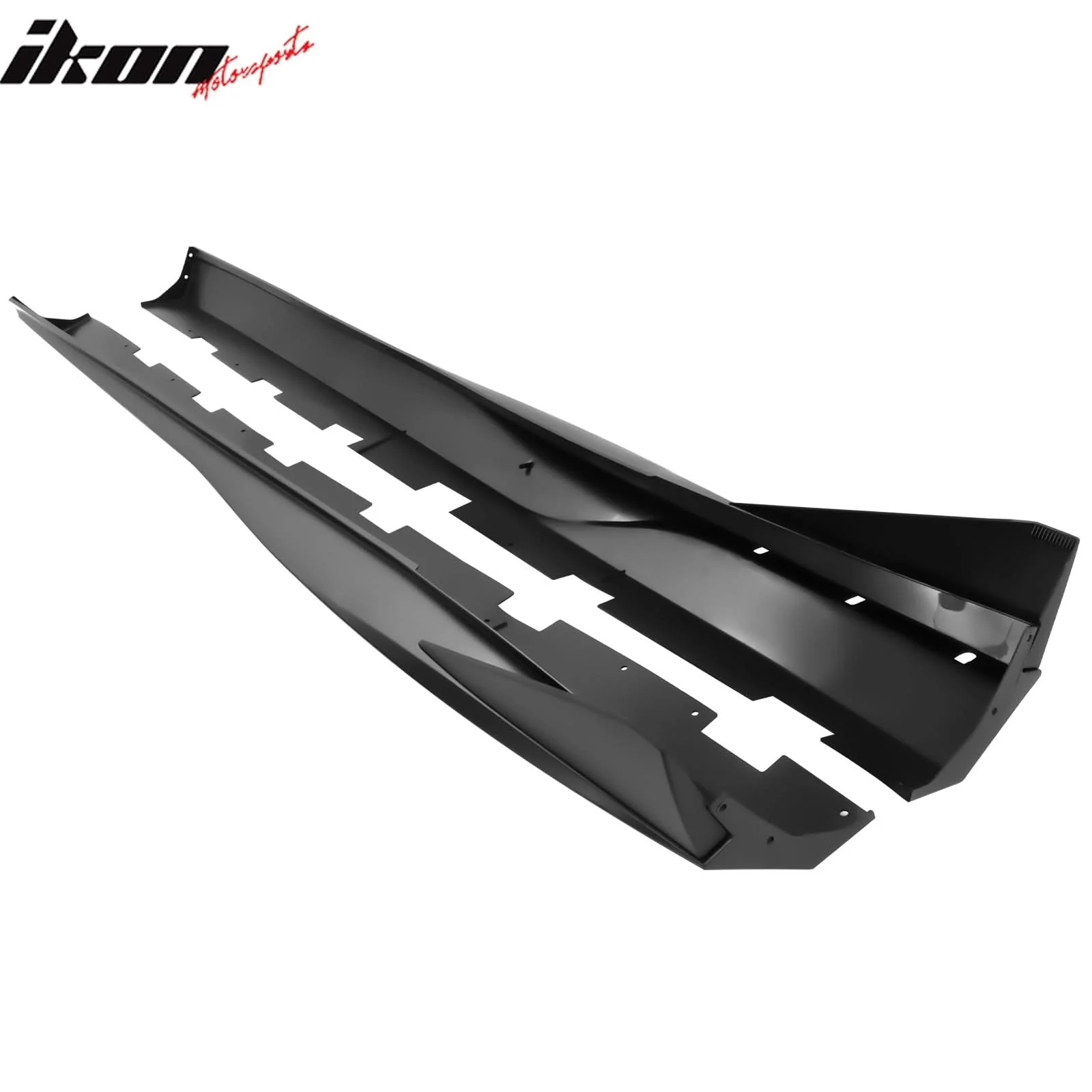 2010-2015 Chevy Camaro IKON V3 Style Add On Side Skirts Panel PP - Image 18