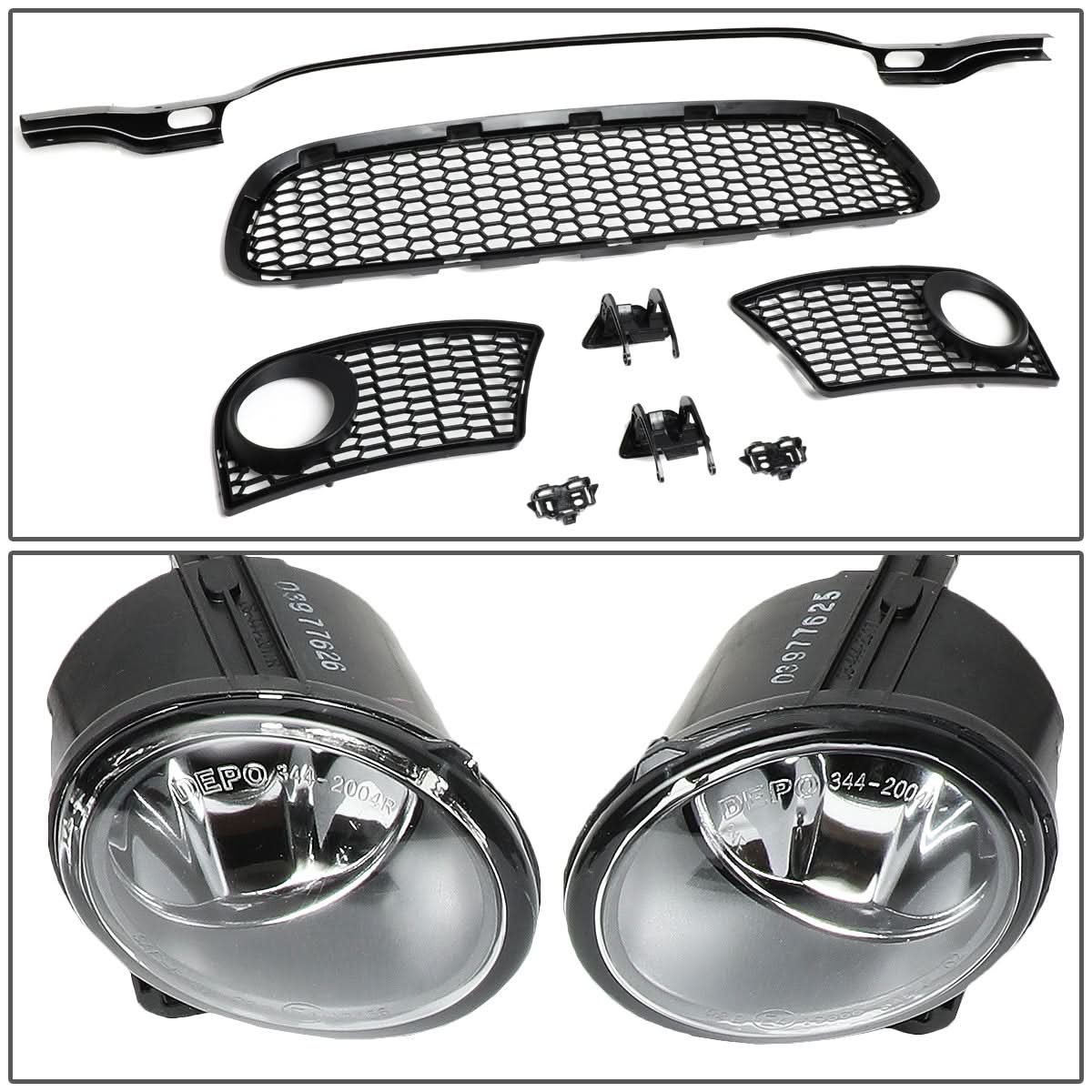 2010-2016 BMW 5-Series M5 Style Front Bumper Cover with Fog Lights - Image 5