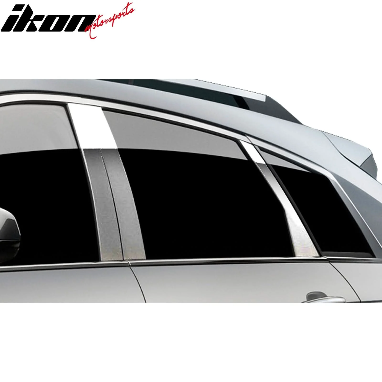 2010-2016 Cadillac SRX Mirror Finish Pillar Posts Stainless Steel