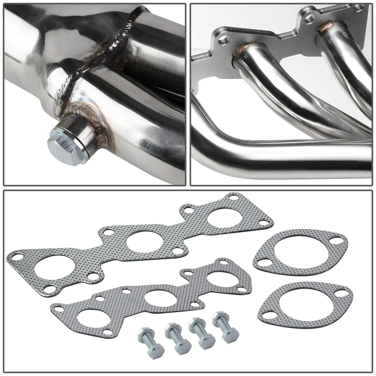 2010-2016 Hyundai Genesis 2DR Shorty Header - Stainless Steel - Image 6