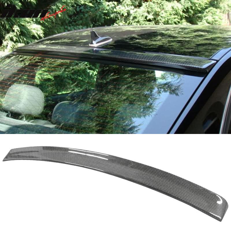 2010-2016 Mercedes Benz E-Class W212 Sedan Roof Spoiler Carbon Fiber - Image 10