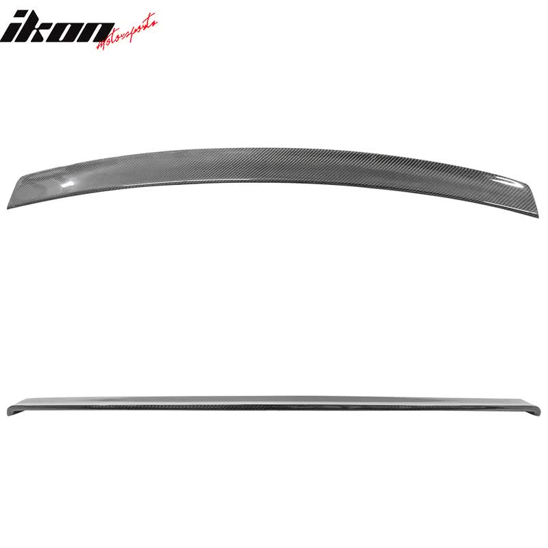 2010-2016 Mercedes Benz E-Class W212 Sedan Roof Spoiler Carbon Fiber - Image 6