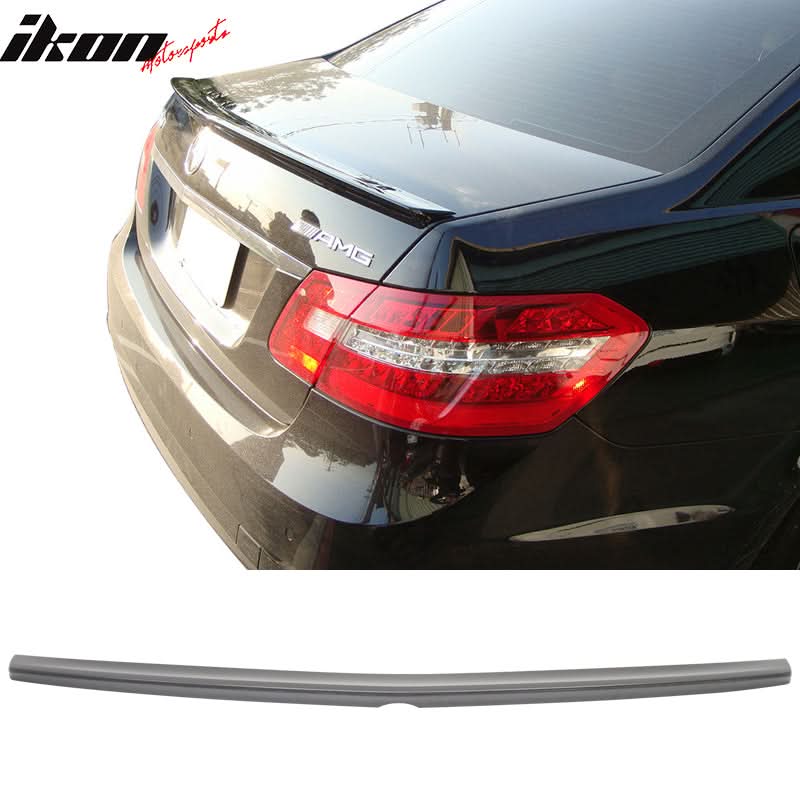 2010-2016 Mercedes Benz W212 Sedan AMG Style Rear Trunk Spoiler ABS - Image 9
