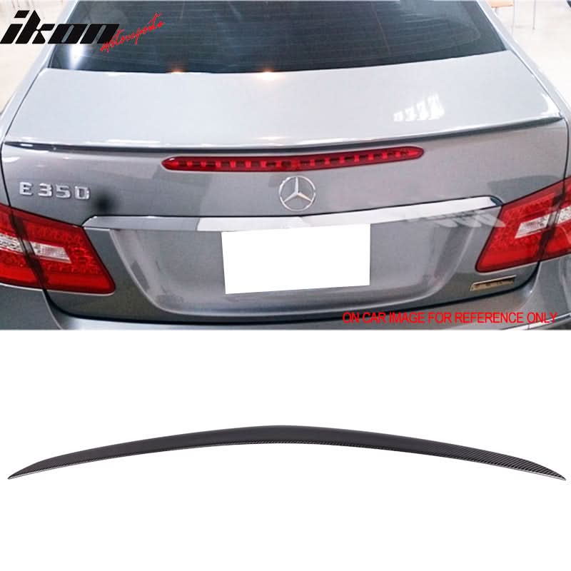2010-2017 Benz E-class W207 C207 2Dr Coupe Carbon Fiber Trunk Spoiler - Image 10