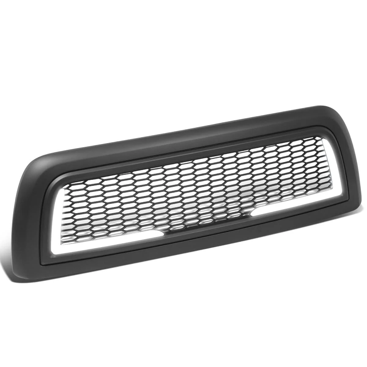2010-2018 Dodge Ram 2500 3500 Honeycomb Mesh Grille with LED DRL - Image 2