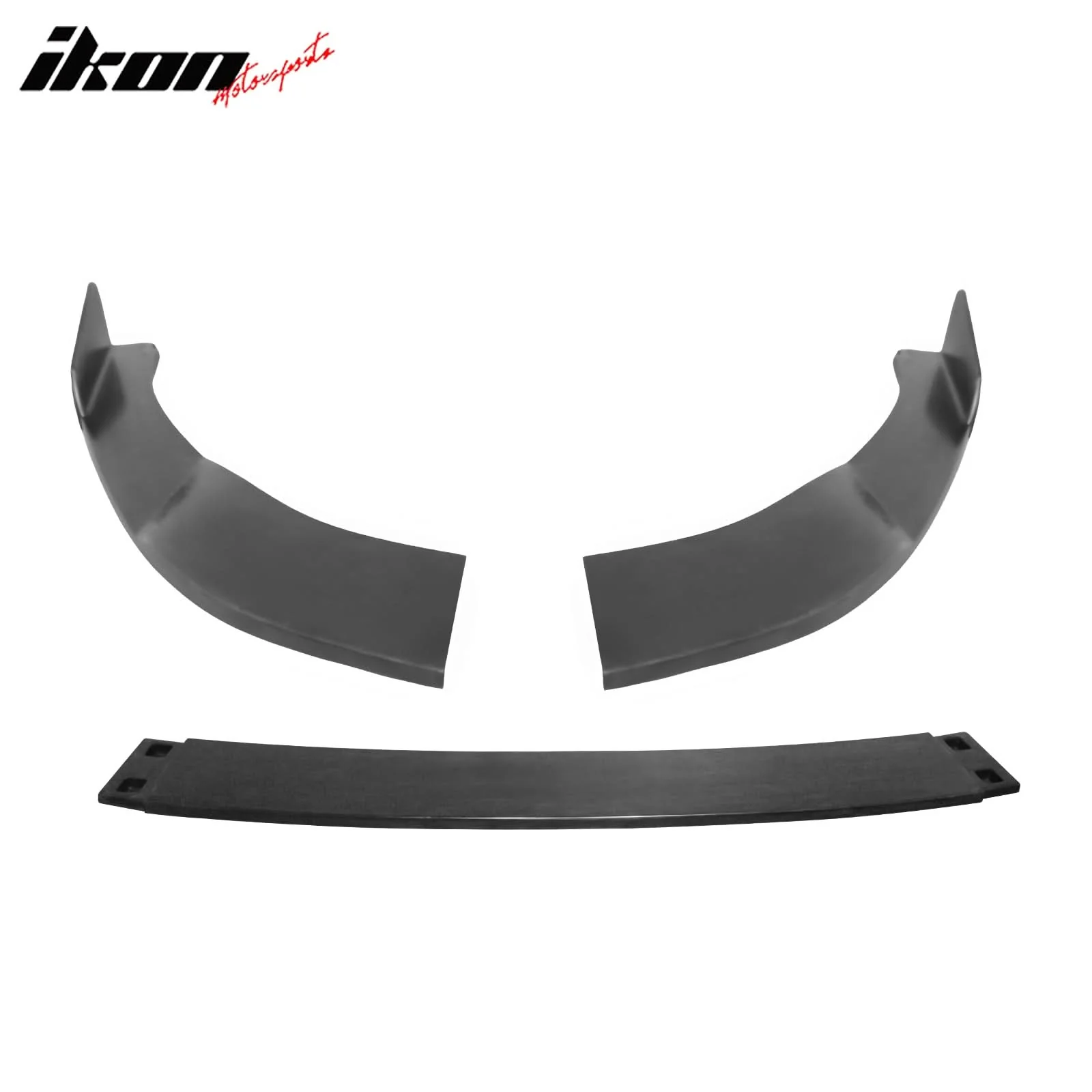 2011-2013 Scion tC Front Bumper Lip Unpainted PU IKON Chin Spoiler 3PC - Image 5