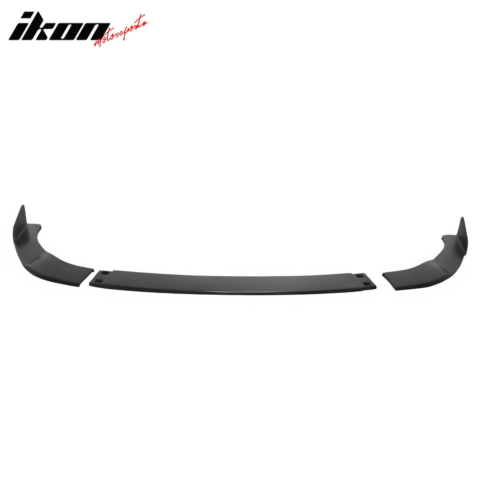 2011-2013 Scion tC Front Bumper Lip Unpainted PU IKON Chin Spoiler 3PC - Image 6