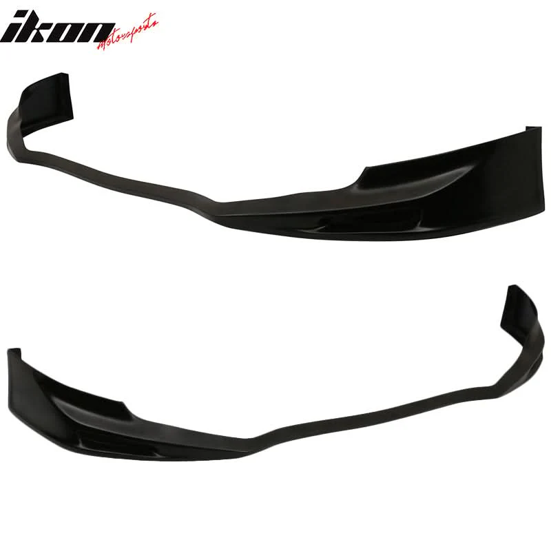 2011-2014 Acura TSX Unpainted Black Front Bumper Lip PU - Image 5