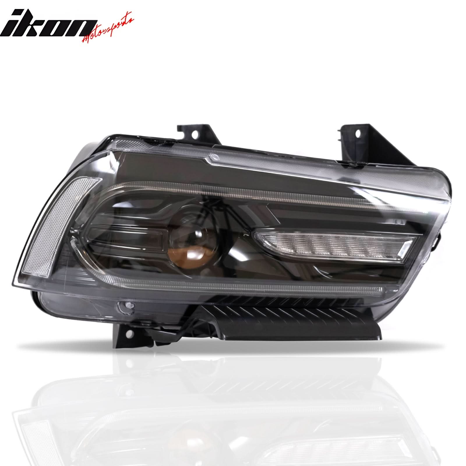 2011-2014 Dodge Charger DRL LED Headlights Lamps with 8 Colors - Image 9