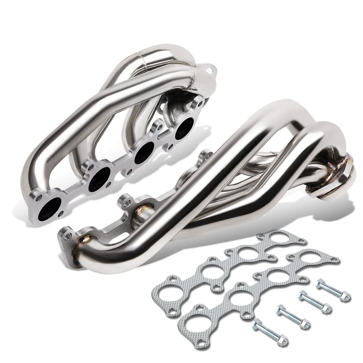 2011-2014 Ford F-150 5.0L V8 Coyote Shorty Headers Stainless Steel - Image 2