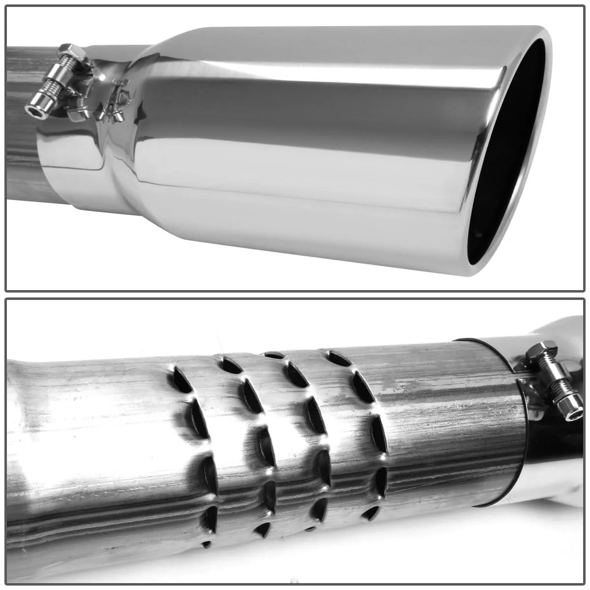 2011-2014 Ford F-250/F-350/F-450 Super Duty Catback Exhaust Stainless Steel - Image 4