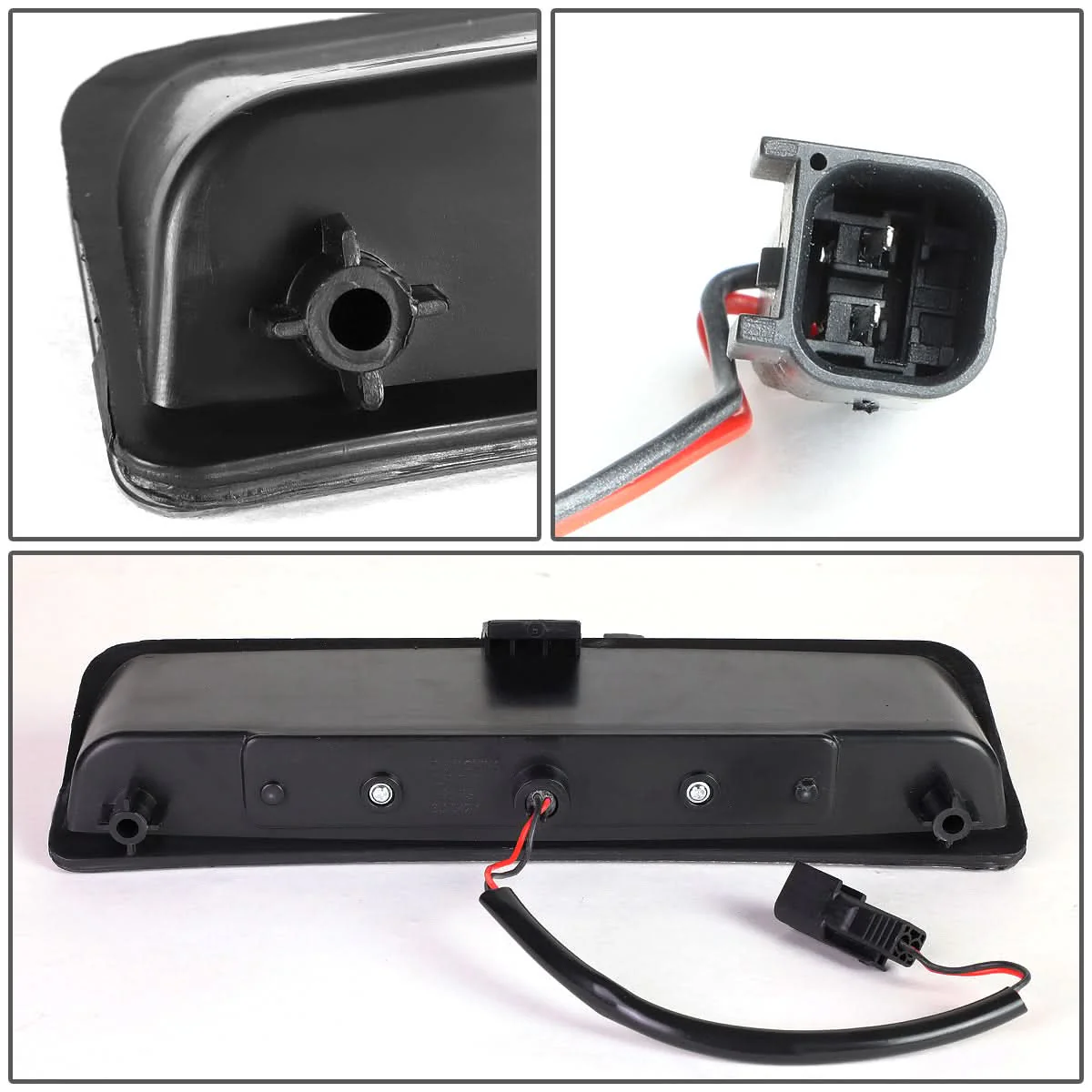 2011-2015 Ford Explorer LED 3rd Brake Light - Black - Image 4
