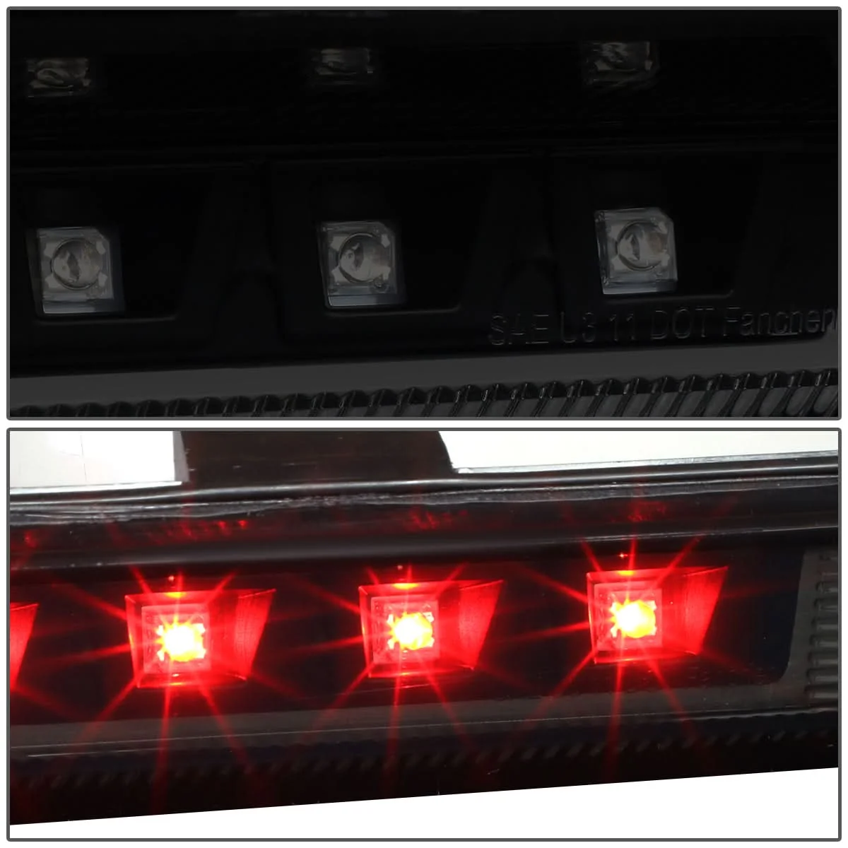 2011-2015 Ford Explorer LED 3rd Brake Light - Black/Smoke - Image 3