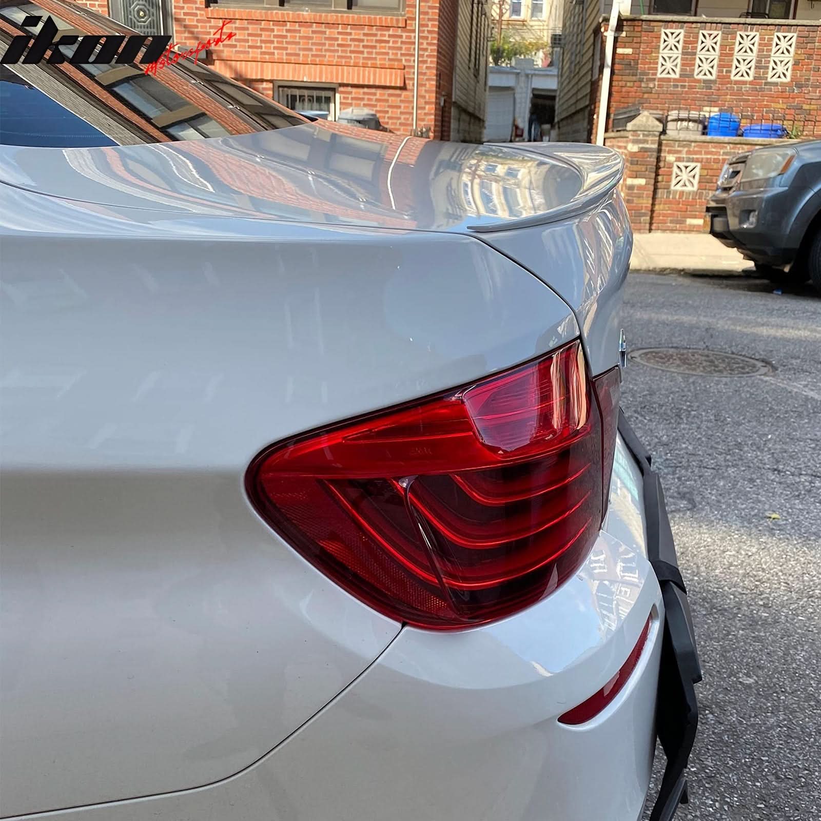 2011-2016 BMW 5-Series F10 Sedan M5 Style Painted #A83 Trunk Spoiler - Image 5