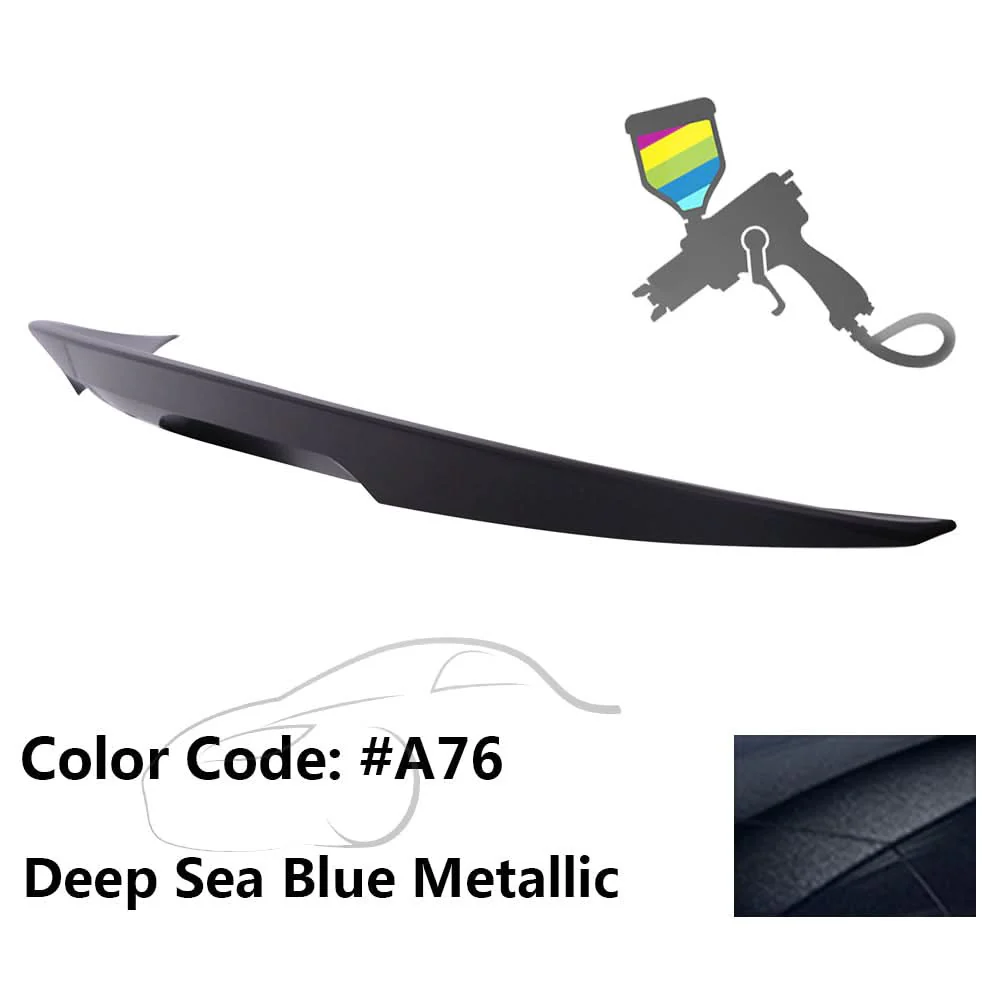 2011-2016 BMW F10 5 Series Performance High Kick TP2 P2 Trunk Spoiler - Image 14