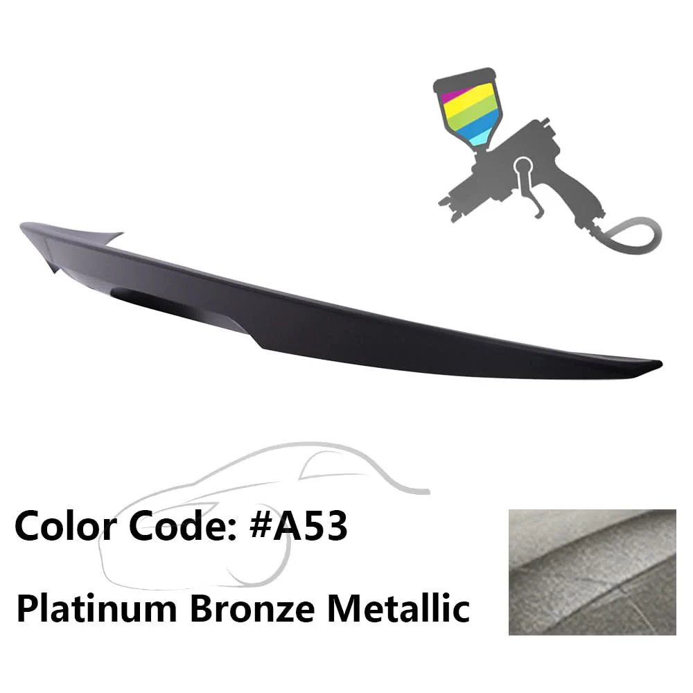 2011-2016 BMW F10 5 Series Performance High Kick TP2 P2 Trunk Spoiler - Image 30