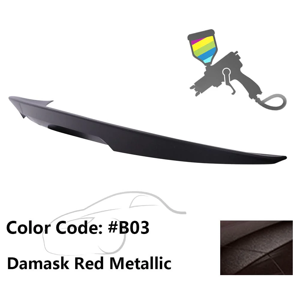 2011-2016 BMW F10 5 Series Performance High Kick TP2 P2 Trunk Spoiler - Image 37
