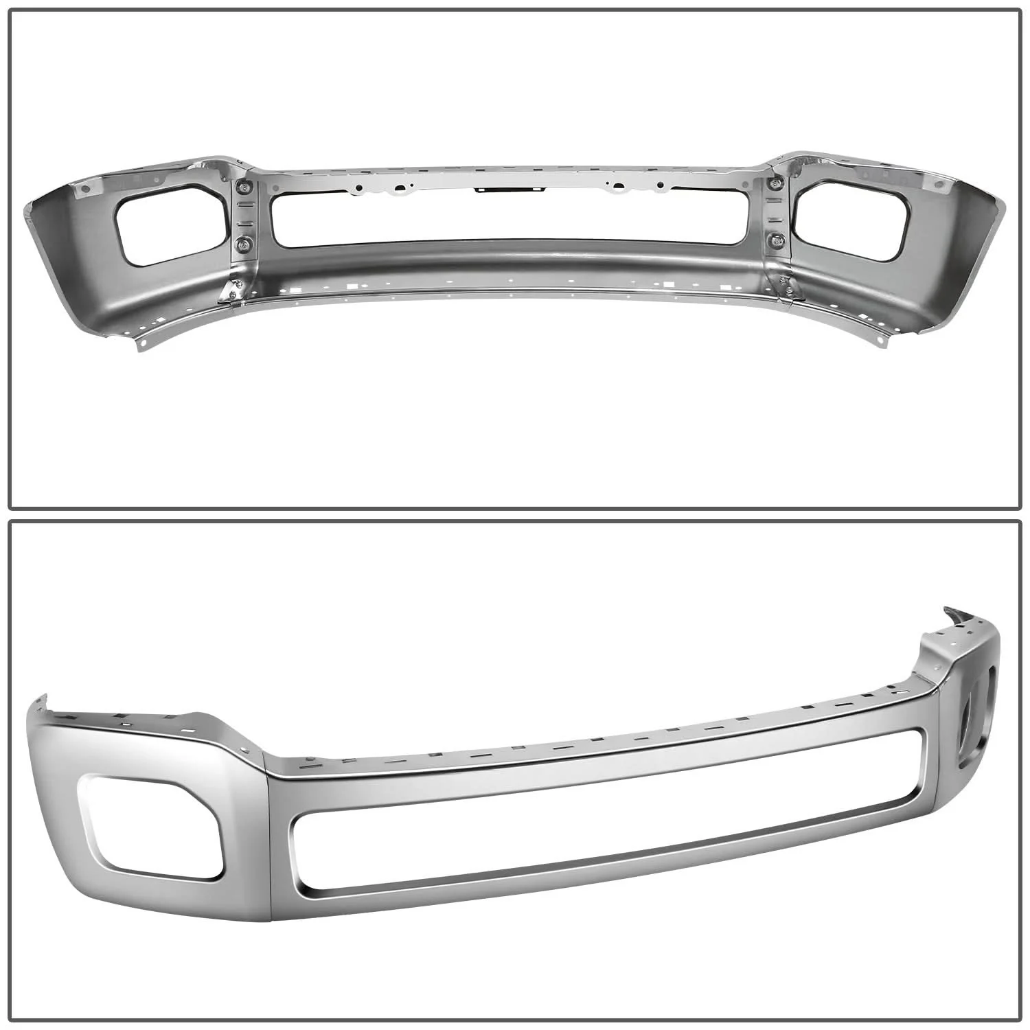 2011-2016 Ford F-250/F-350 Super Duty Chrome Front Bumper Cover - Image 4