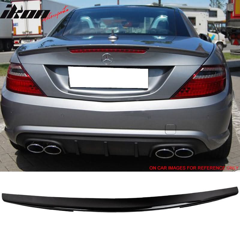 2011-2016 Mercedes-Benz SLK Class R172 Trunk Spoiler ABS - Image 10