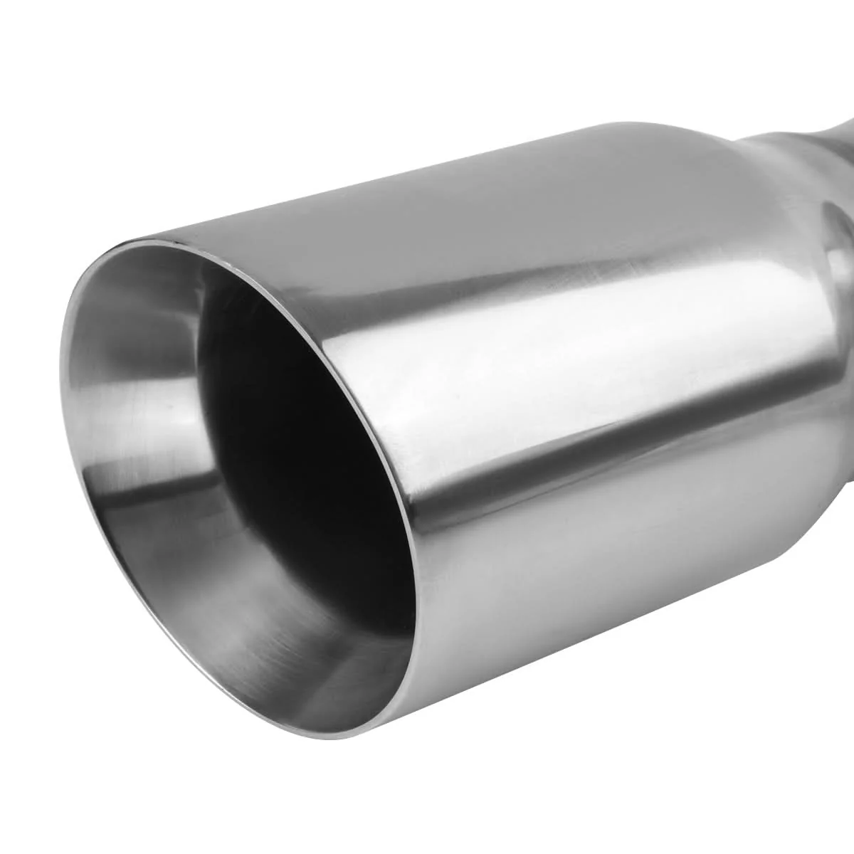 2011-2016 Scion tC Axle Back Exhaust Single Rolled Tip Stainless Steel - Image 4