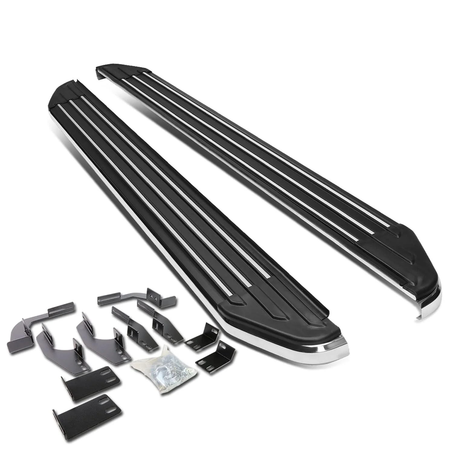 2011-2016 Toyota Sienna 6 Inch Running Boards - Aluminum - Image 2
