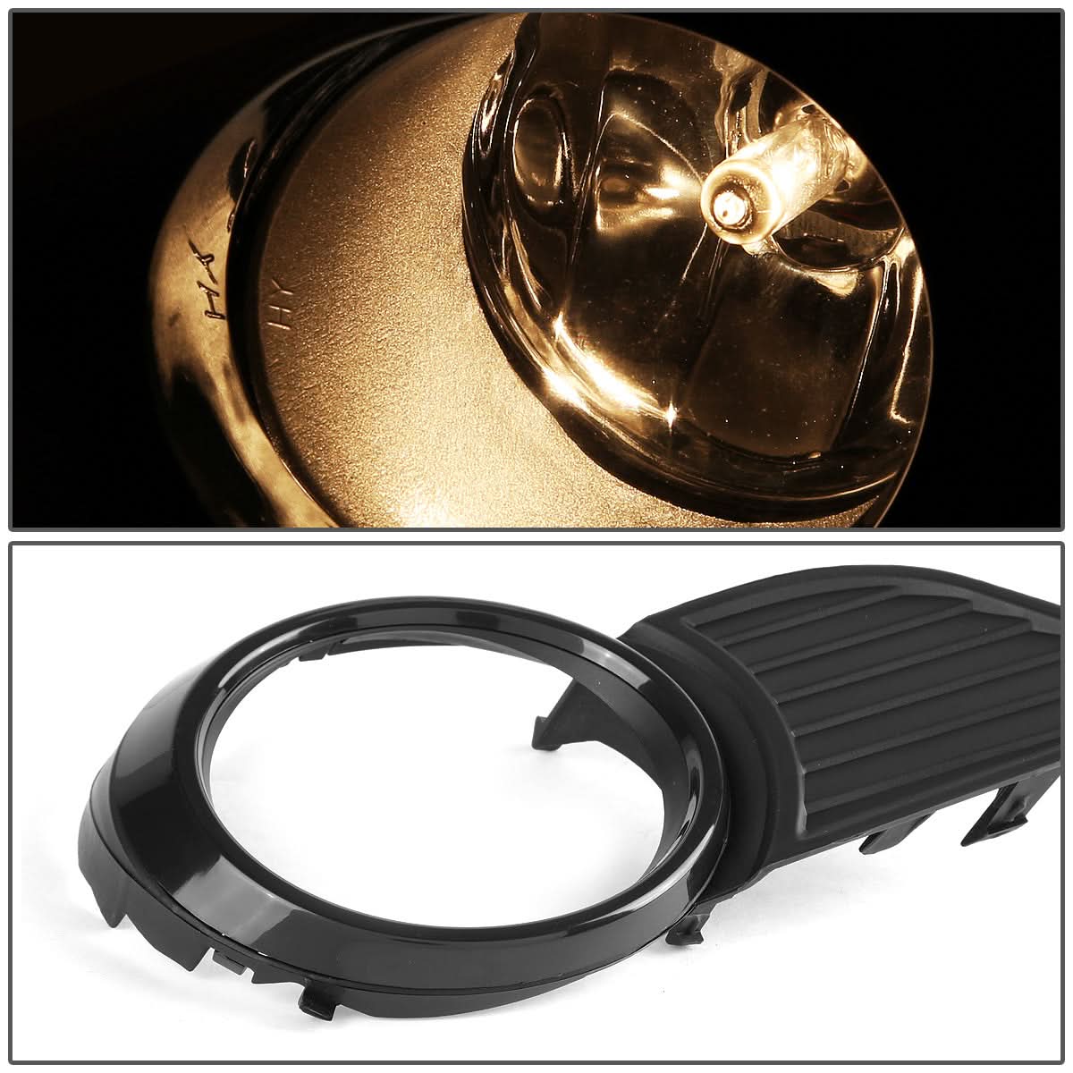 2011-2017 Toyota Sienna Fog Lights with Switch & Bezel - Smoke - Image 5