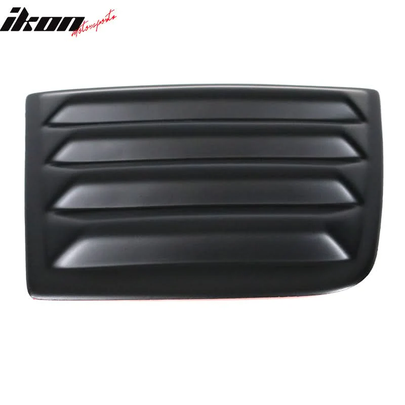 2011-2023 Dodge Charger Black Rear Window Louver Side Quarter Scoop - Image 6