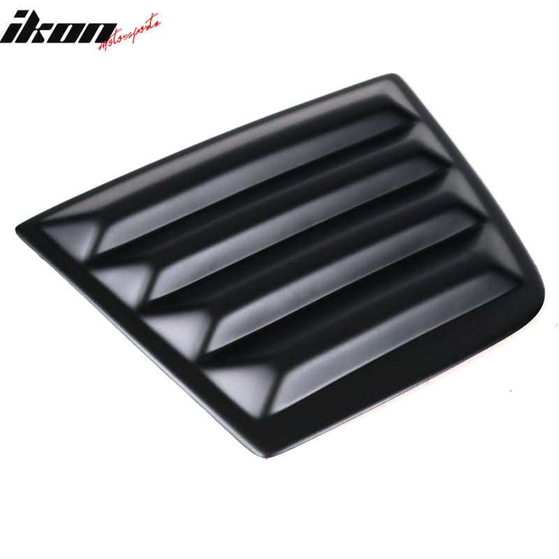 2011-2023 Dodge Charger Black Rear Window Louver Side Quarter Scoop - Image 8