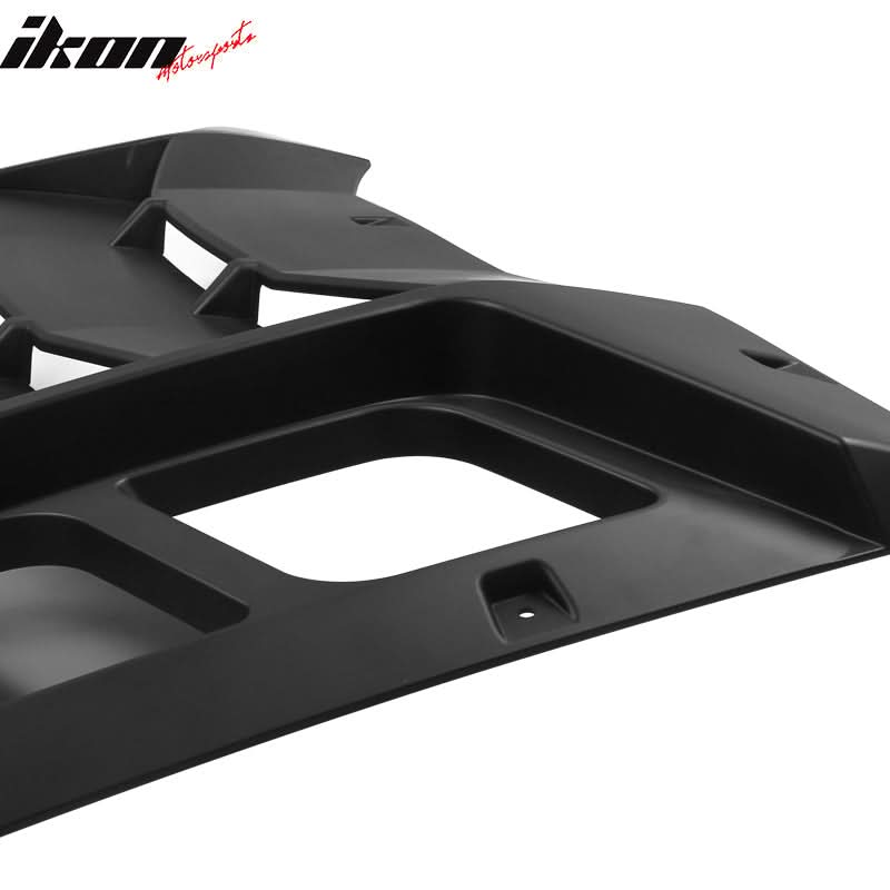 2011-2023 Dodge Charger IKON ABS Rear Window Louver 3PCS - Image 6