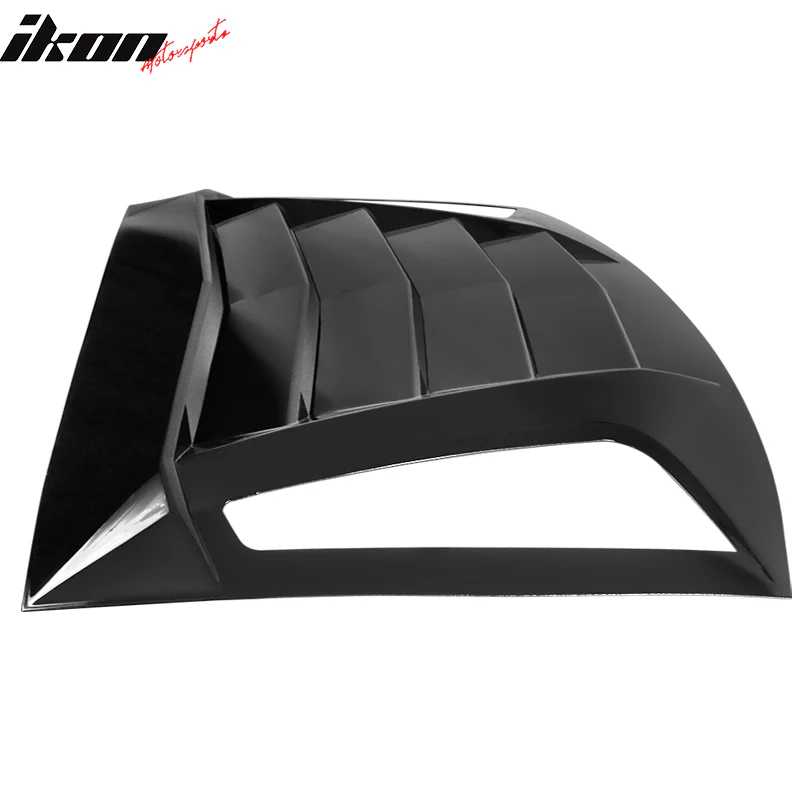 2011-2023 Dodge Charger IKON V2 Style Window Louver ABS - Image 11