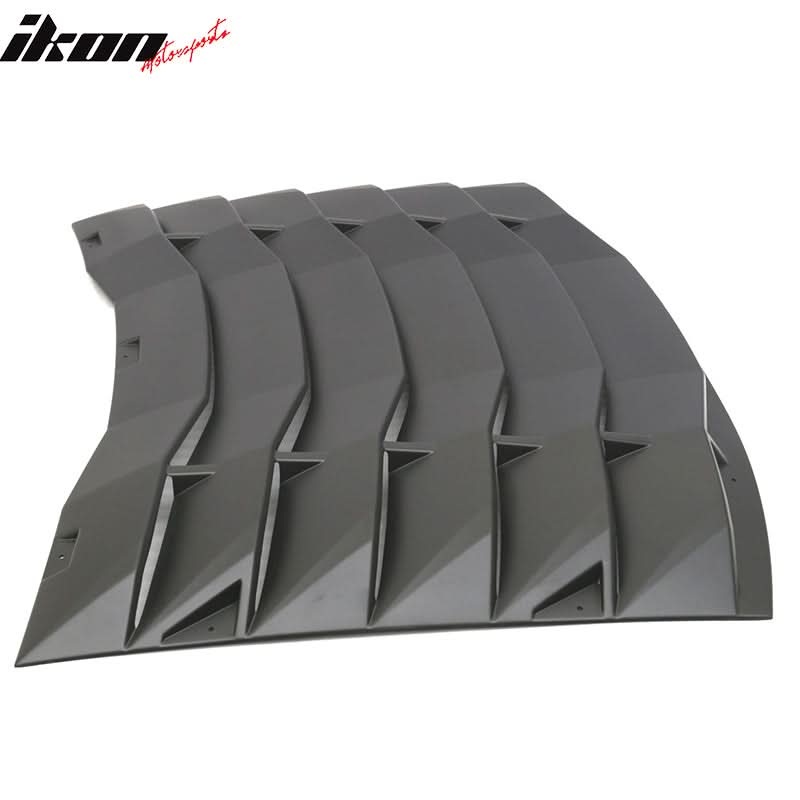 2011-2023 Dodge Charger Unpainted Rear Side Window Louver Air Vent ABS - Image 12