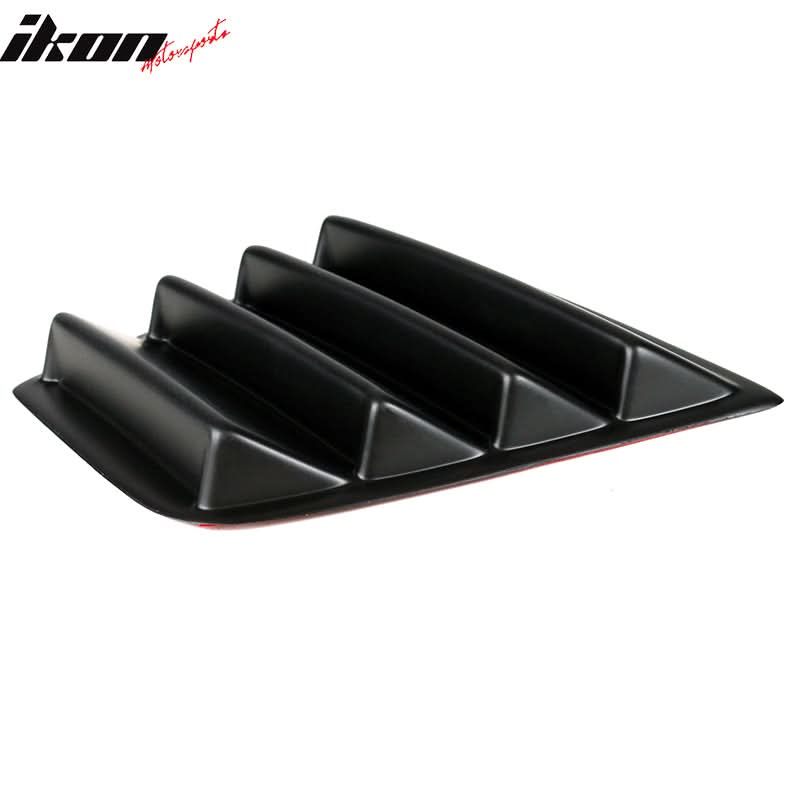 2011-2023 Dodge Charger Unpainted Rear Window Louver Side Vent ABS PP - Image 6