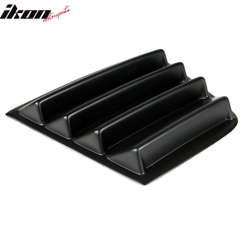 2011-2023 Dodge Charger Unpainted Rear Window Louver Side Vent ABS PP - Image 9