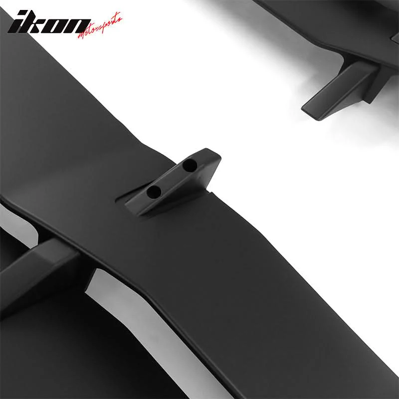 2011-2024 Dodge Charger IKON Window Louver Cover ABS 3PCS - Image 9
